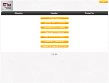 Tablet Screenshot of mbabar.org